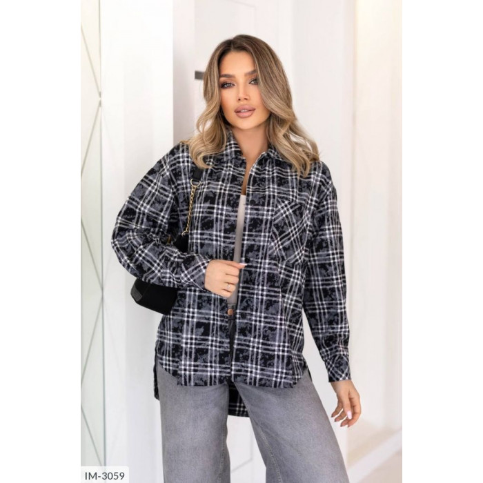 Сорочка IM-3059 — жіноча блузка від Odessa Moda