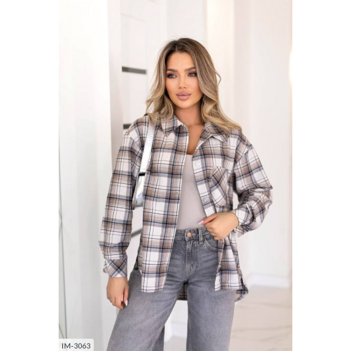 Сорочка IM-3063 — жіноча блузка від Odessa Moda