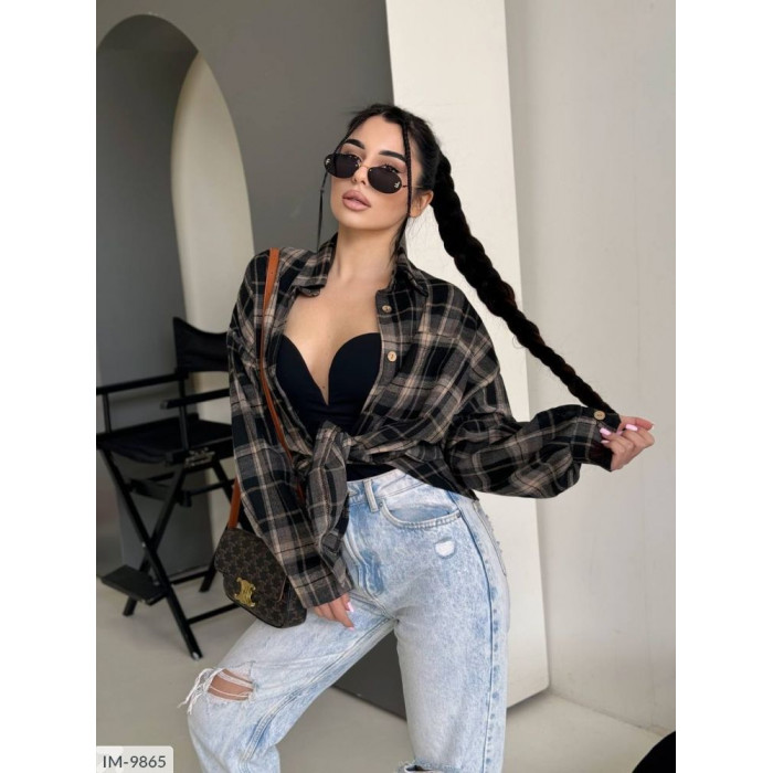 Сорочка IM-9865 — жіноча блузка від Odessa Moda