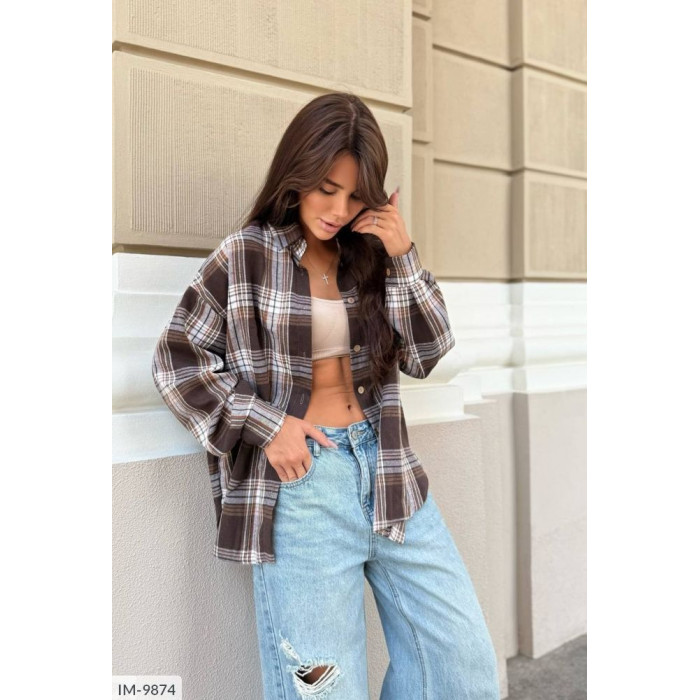 Сорочка IM-9874 — жіноча блузка від Odessa Moda