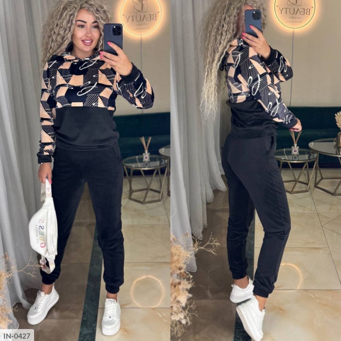 Спортивний костюм IN-0427 — жіночий спортивний костюм від Odessa Moda
