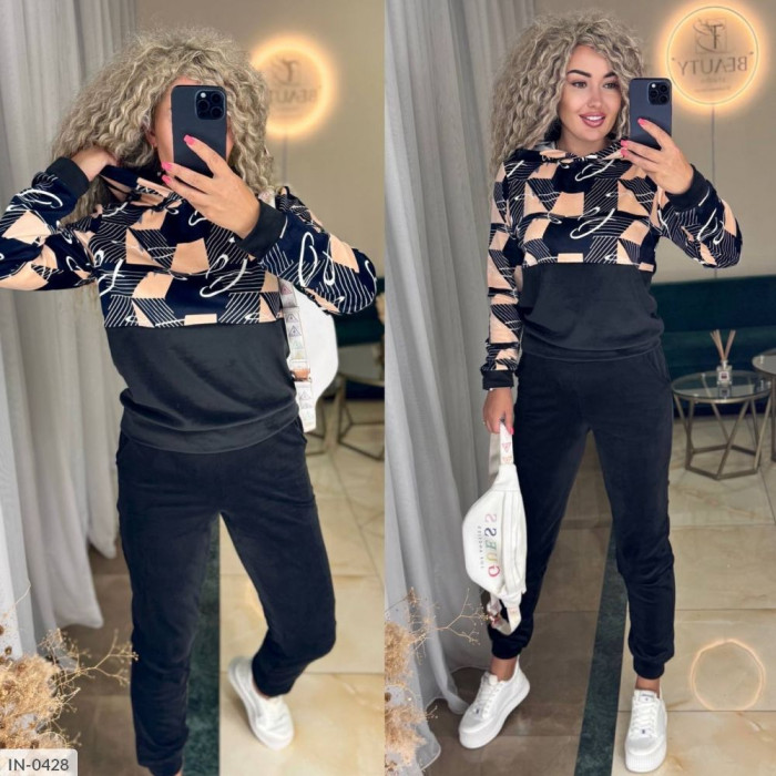 Спортивний костюм IN-0428 — жіночий спортивний костюм від Odessa Moda Спортивний костюм IN-0428 — жіночий спортивний костюм від Odessa Moda