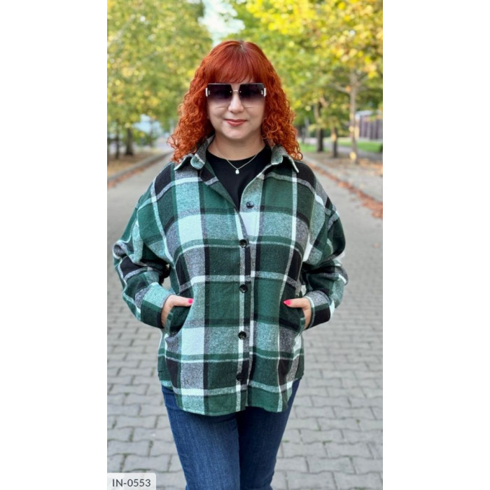 Сорочка IN-0553 — жіноча блузка від Odessa Moda