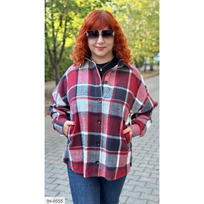 Сорочка IN-0555 — жіноча блузка від Odessa Moda