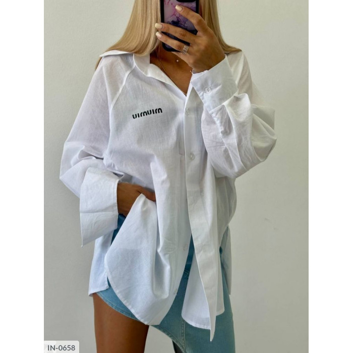 Сорочка IN-0658 — жіноча блузка від Odessa Moda