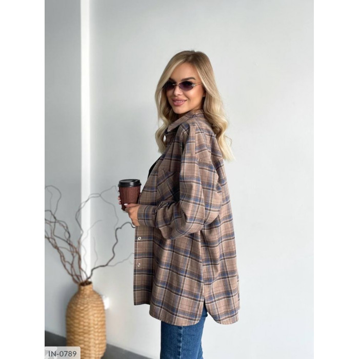 Сорочка IN-0789 — жіноча блузка від Odessa Moda