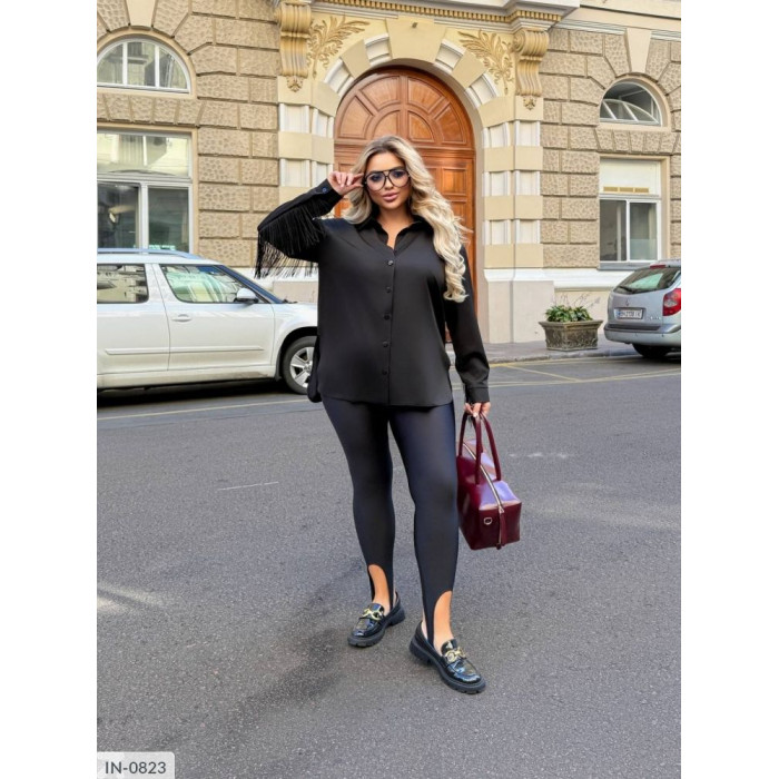 Сорочка IN-0823 — жіноча блузка від Odessa Moda