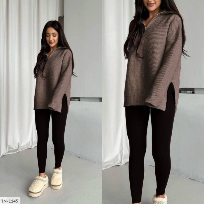 Прогулянковий костюм IN-1145 — жіночий прогулянковий костюм від Odessa Moda