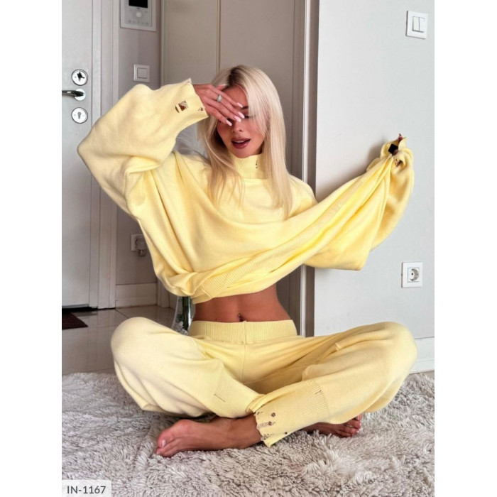 Прогулянковий костюм IN-1167 — жіночий прогулянковий костюм від Odessa Moda