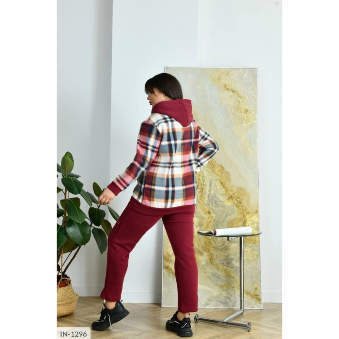 Спортивний костюм IN-1296 — жіночий спортивний костюм від Odessa Moda Спортивний костюм IN-1296 — жіночий спортивний костюм від Odessa Moda