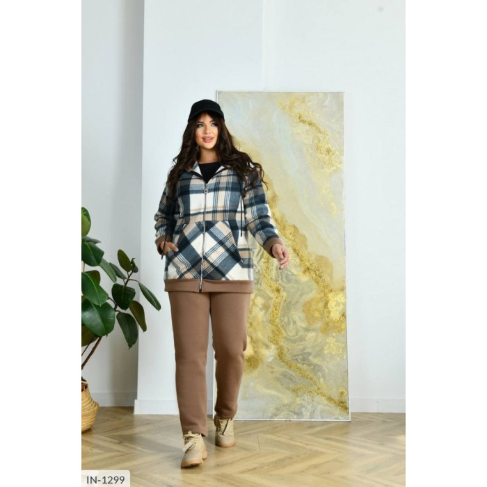 Спортивний костюм IN-1299 — жіночий спортивний костюм від Odessa Moda Спортивний костюм IN-1299 — жіночий спортивний костюм від Odessa Moda