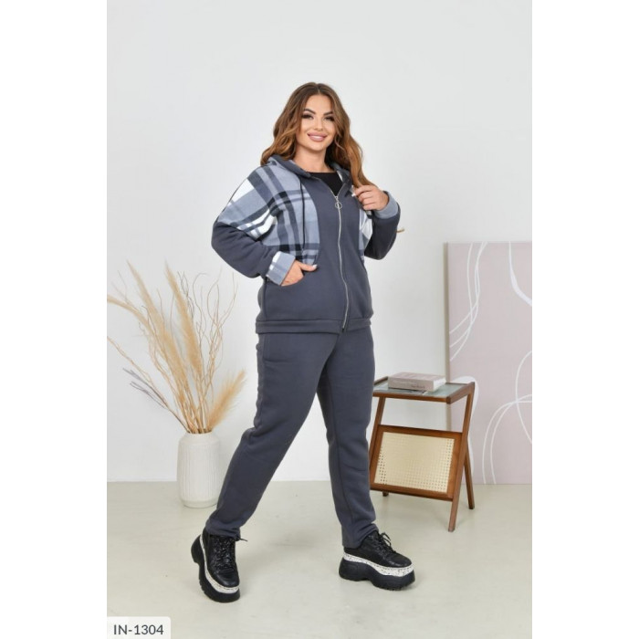Спортивний костюм IN-1304 — жіночий спортивний костюм від Odessa Moda Спортивний костюм IN-1304 — жіночий спортивний костюм від Odessa Moda