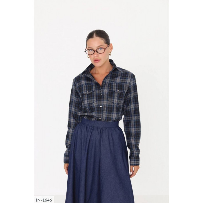 Сорочка IN-1646 — жіноча блузка від Odessa Moda