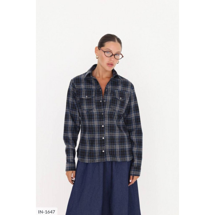 Сорочка IN-1647 — жіноча блузка від Odessa Moda