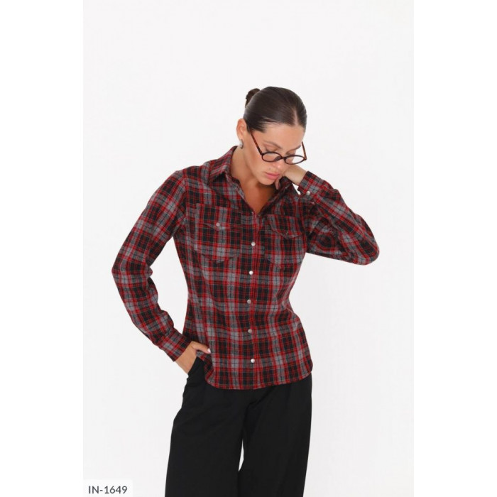 Сорочка IN-1649 — жіноча блузка від Odessa Moda