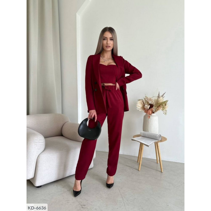 Костюм KD-6636 — жіночий костюм від Odessa Moda