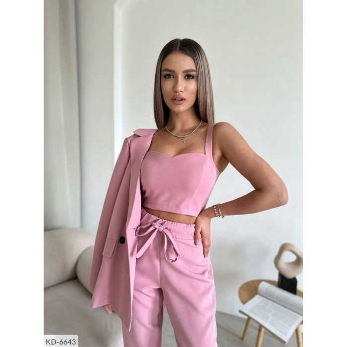 Костюм KD-6643 — жіночий костюм від Odessa Moda