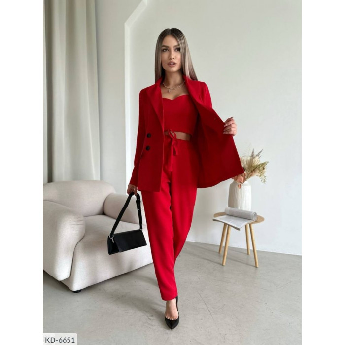 Костюм KD-6651 — жіночий костюм від Odessa Moda