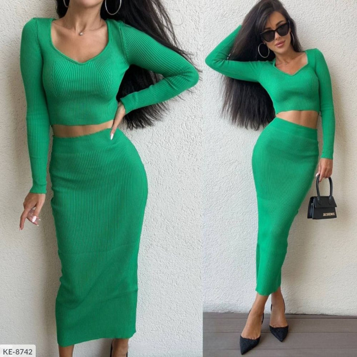 Костюм KE-8742 — жіночий костюм від Odessa Moda