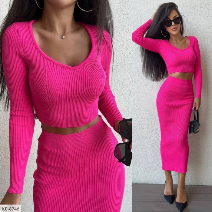 Костюм KE-8746 — жіночий костюм від Odessa Moda