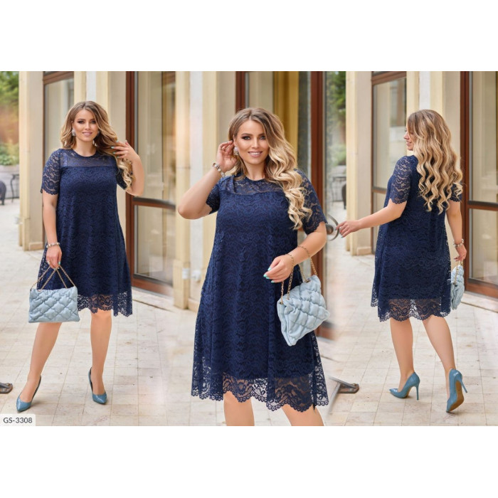 Стильні сукні XL+ GS-3308 — знайди свою ідеальну модель