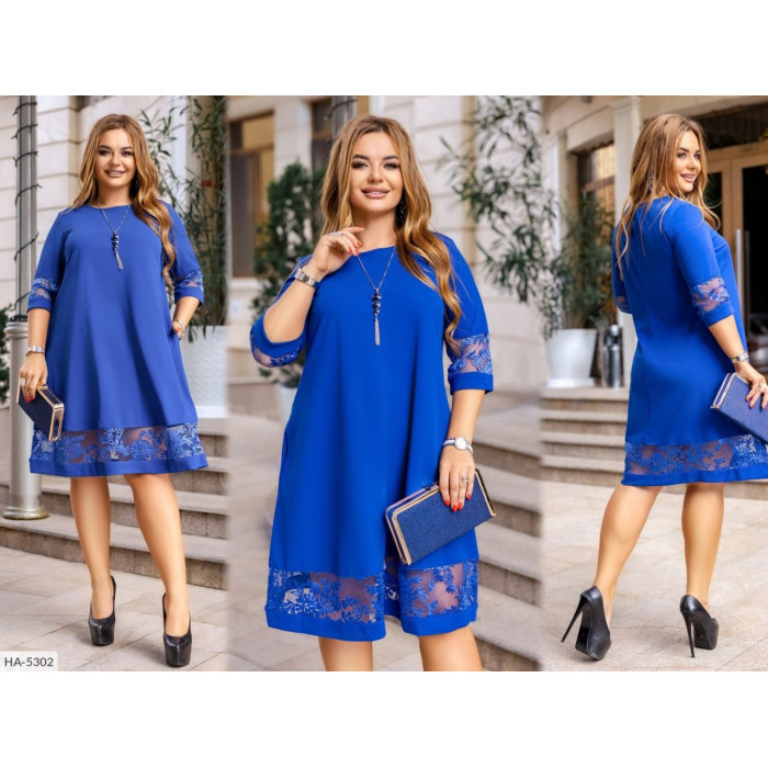 Стильні сукні Plus Size HA-5302 — ідеальна посадка для будь-якої фігури