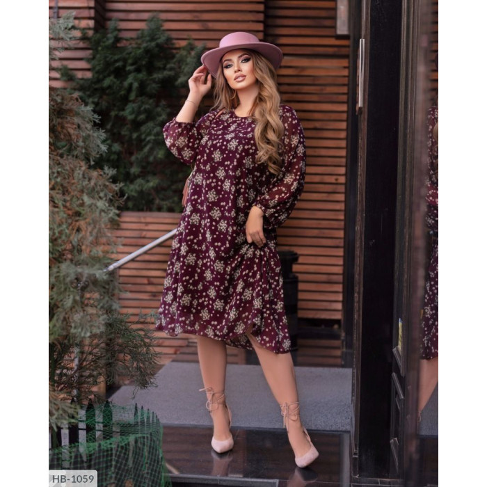 Стильні сукні XL+ HB-1059 — знайди свою ідеальну модель