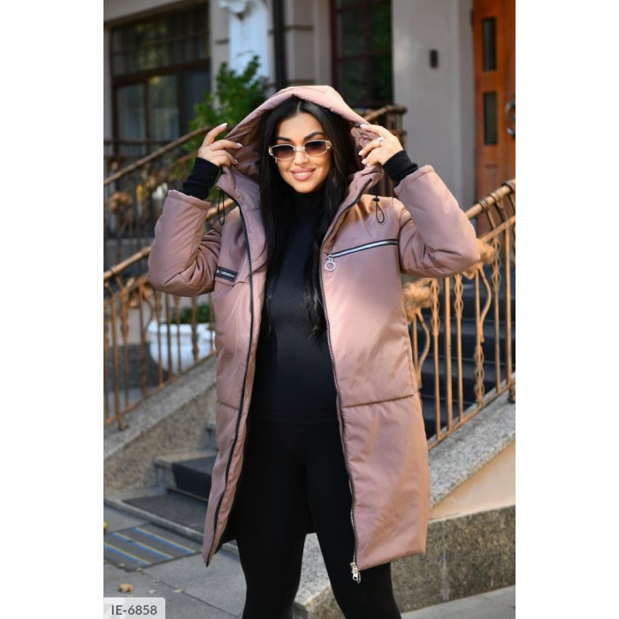 Модні куртки Plus Size IE-6858 — зручність і мода