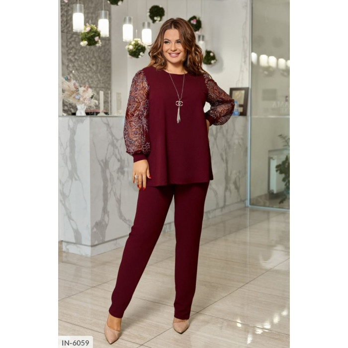 XL+ костюми Odessa Moda IN-6059 — мода для кожного дня