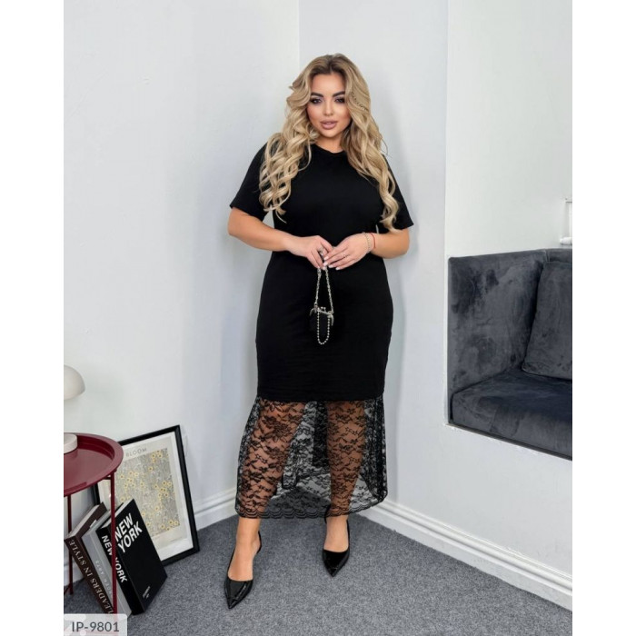 Новинки суконь великого розміру IP-9801 — твій стиль і впевненість