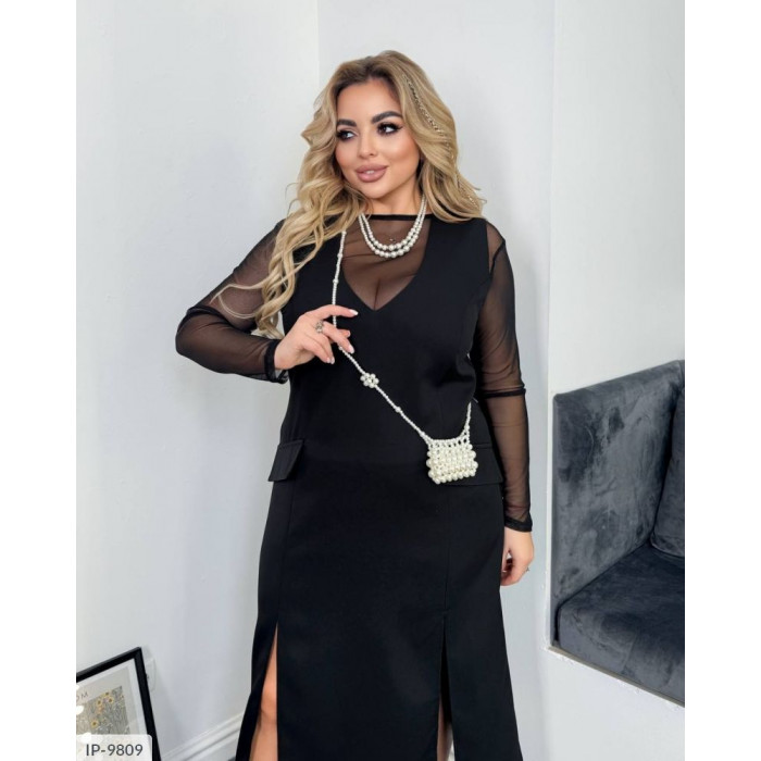 Модні сукні великого розміру IP-9809 — комфорт і краса щодня