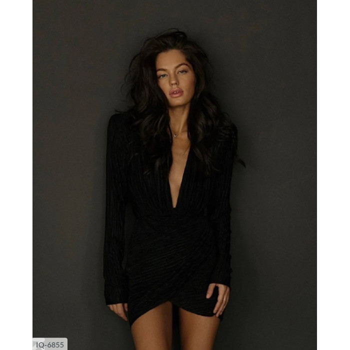 Модні тренди сезону IQ-6855 — стильні сукні для сучасних жінок