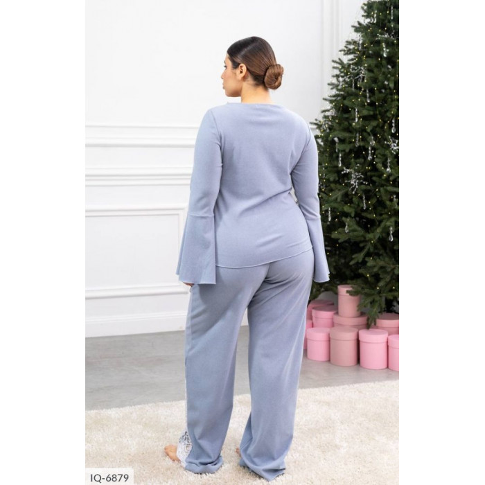 Халати XL+ IQ-6879 — стильна домашня мода