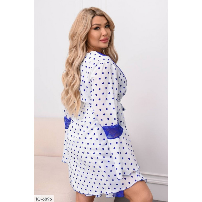 Модні піжами та халати великого розміру IQ-6896 — комфорт і стиль