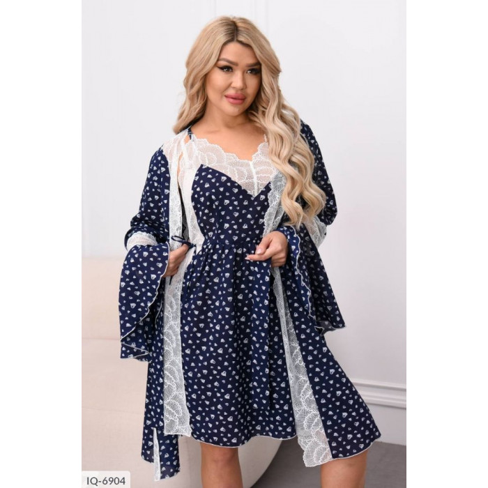 Модні піжами Plus Size IQ-6904 — комфорт і якість