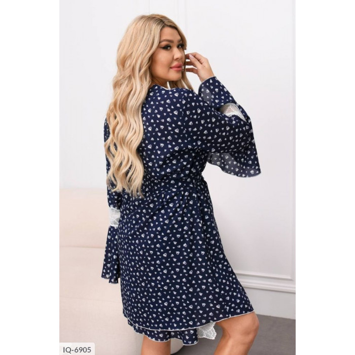 Піжами та халати XL+ IQ-6905 — твій затишок і краса