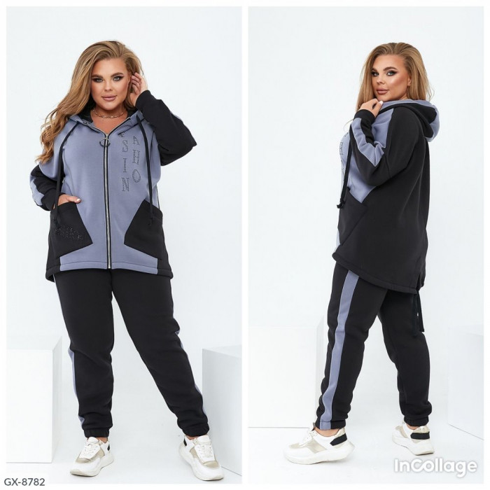 Жіночі прогулянкові костюми XL+ GX-8782 — тренди сезону