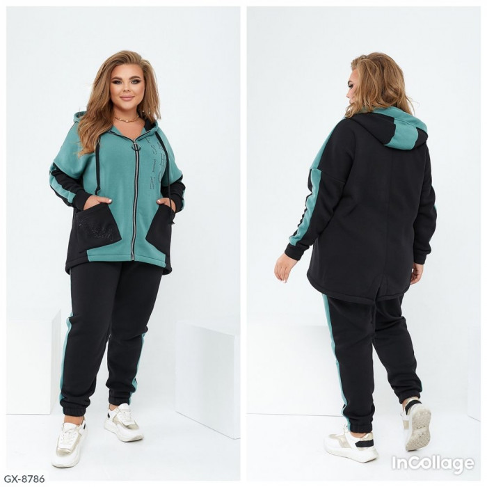 Модні костюми великого розміру GX-8786 — легкість і краса