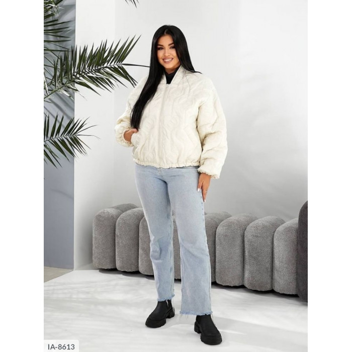 Модні куртки Plus Size IA-8613 — зручність і мода