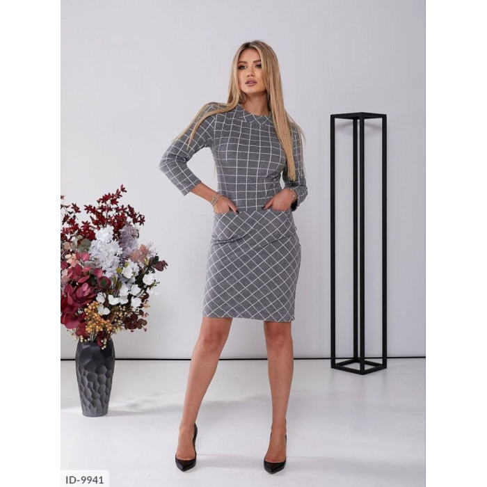 Модні сукні великого розміру ID-9941 — комфорт і краса щодня