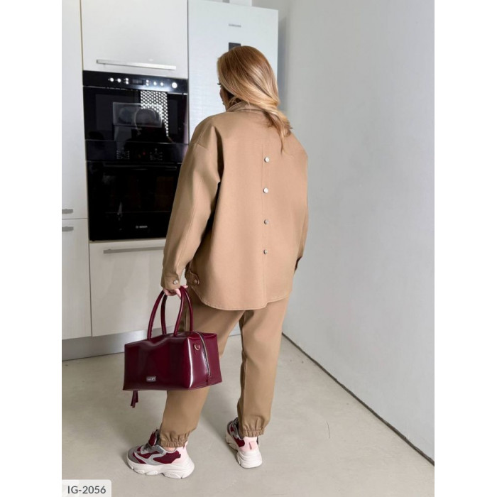 Жіночі костюми Plus Size IG-2056 — впевненість і стиль