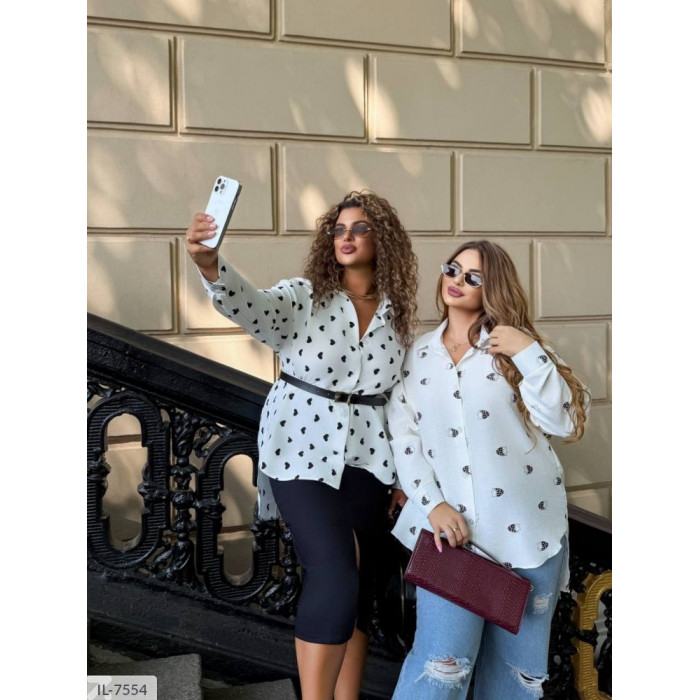 Блузки XL+ Odessa Moda IL-7554 — комфорт і краса