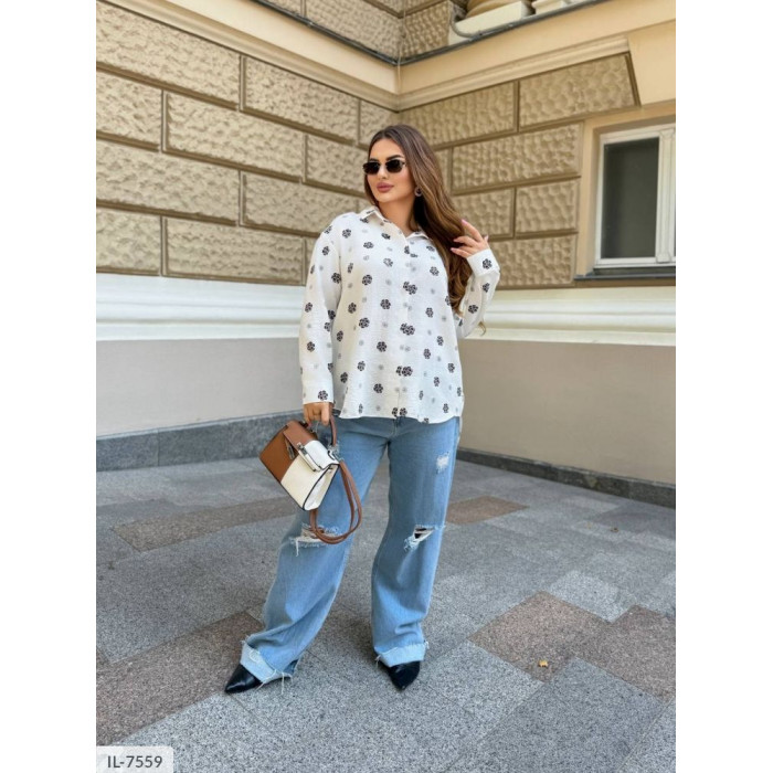 XL+ блузки IL-7559 — стиль і зручність