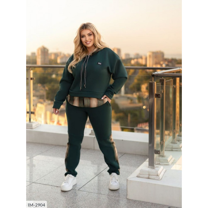 Жіночі прогулянкові костюми XL+ IM-2904 — тренди сезону