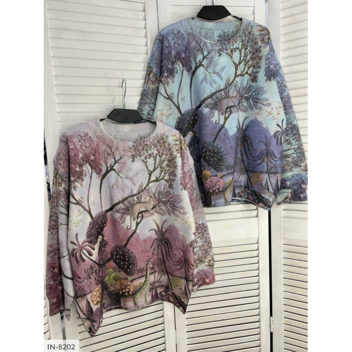 XL+ кофти Odessa Moda IN-8202 — тренди сезону 2025