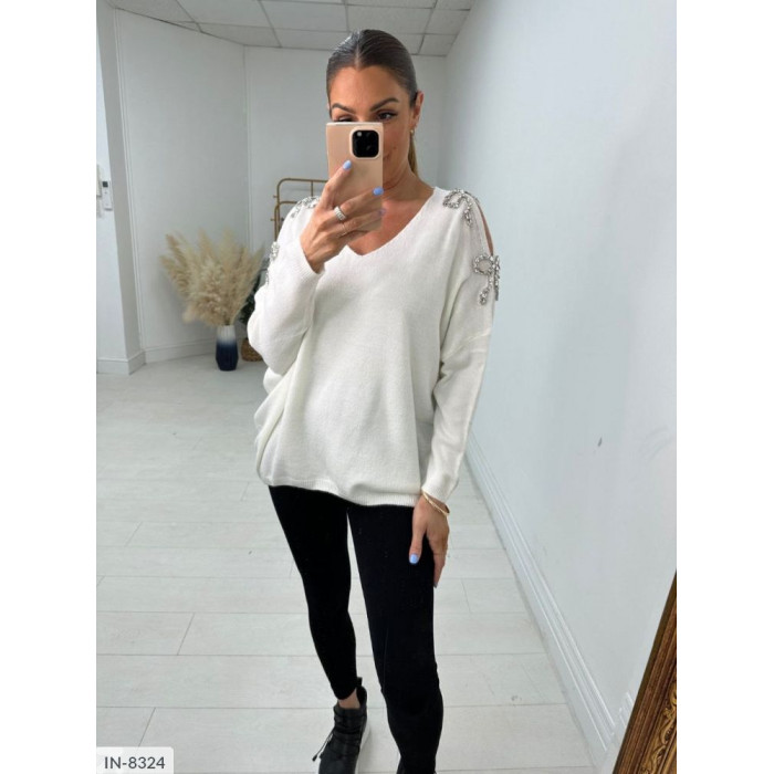 XL+ кофти IN-8324 — тренди сезону