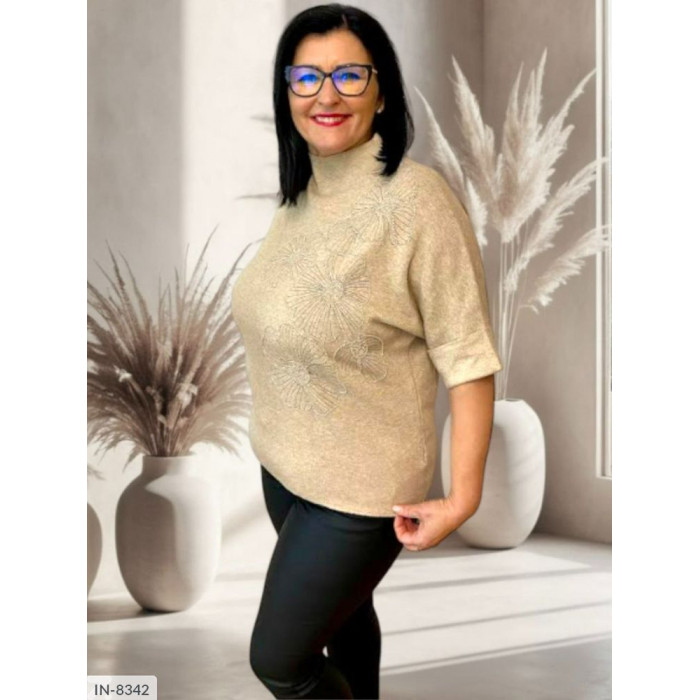 XL+ кофти Odessa Moda IN-8342 — тренди сезону 2025