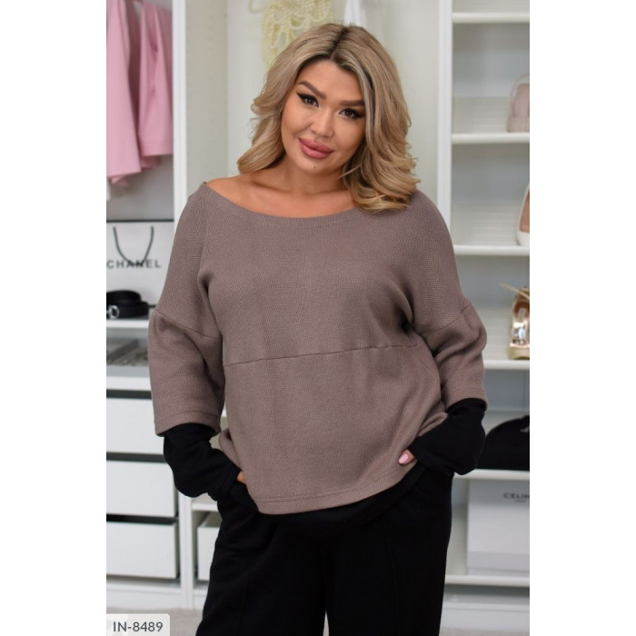 Костюми великого розміру IN-8489 — нова колекція 2025