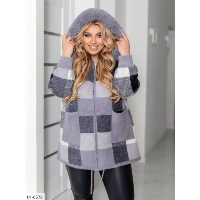 Модні куртки Plus Size IN-8578 — зручність і мода