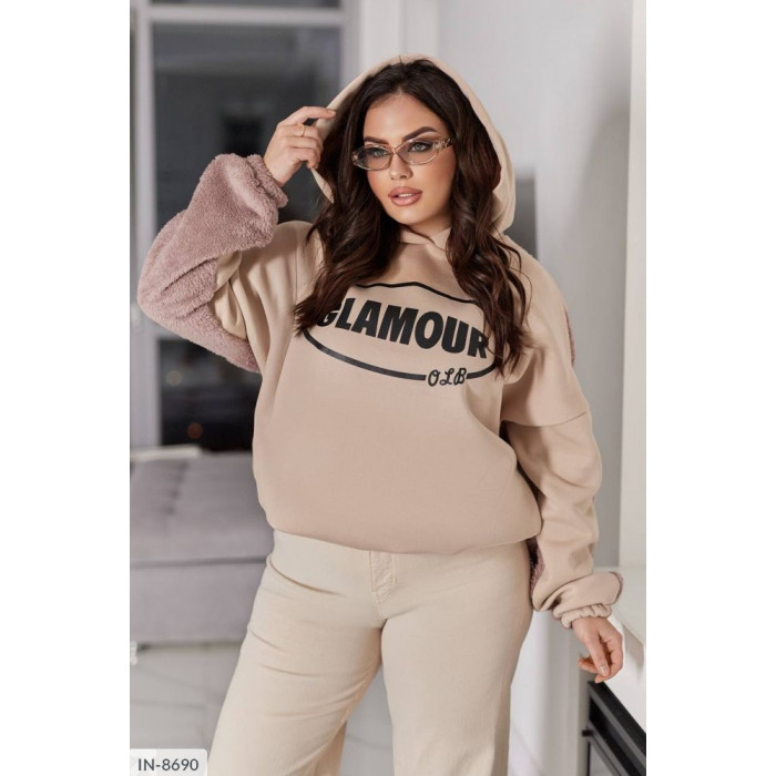 XL+ кофти IN-8690 — тренди сезону